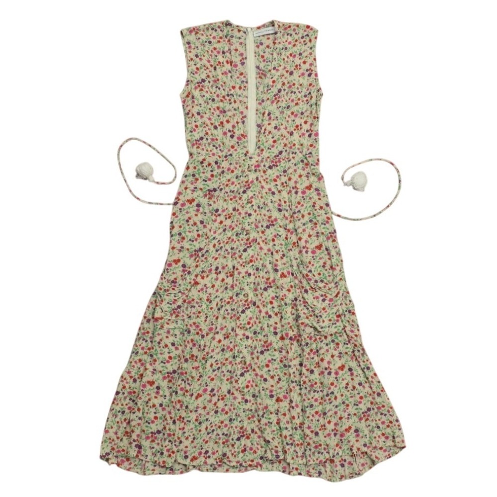 Faithfull the Brand Floral Print Dress Sleeveless Mini‎ Sundress XS